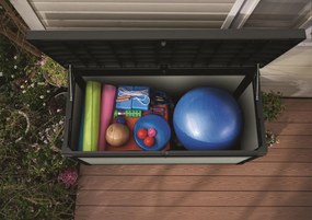 Keter Denali DuoTech 570L kerti box szürke-barna