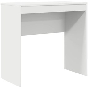 Íróasztal Fehér MDF 80 x 40 x 76 cm Egyszerű Íróasztal