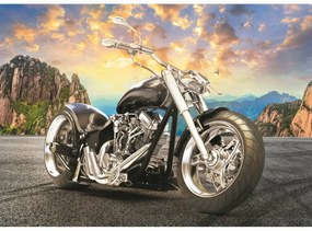 Trefl Fekete motoros puzzle, 500 db