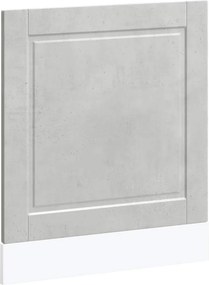 vidaXL mosogatógép panel Porto beton szürke 60x1,5x67 cm mérnöki fa