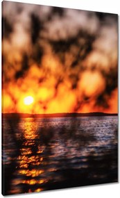 Vászonkép 70x100 Tenger naplemente