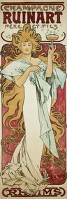 Reprodukció Champagne Ruinart (1896), Alfons Mucha