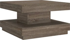 vidaXL szürke MDF dohányzóasztal 60 x 60 x 35 cm