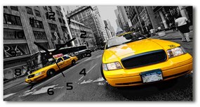 Négyszögletes üvegóra vízszintesen New york taxi pl_zsp_60x30_f_41983916