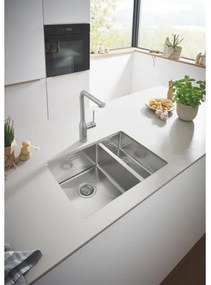 GROHE 31577SD1 - Konyhai mosogató K700U 595 × 450 mm, rozsdamentes acél
