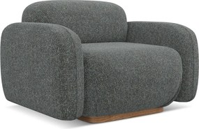 Szürke fotel Ailani – Makamii