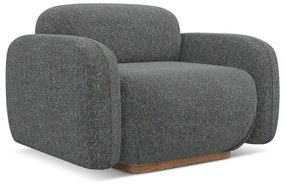 Szürke fotel Ailani – Makamii