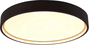 TRIO 641310232 DOHA Kerek Mennyezeti Lámpa Fekete LED IP20