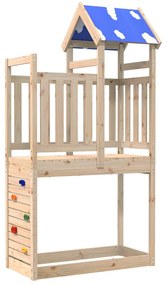 Játék Torny Barna 110.5 x 52.5 x 215 cm Tömör fenyőfa