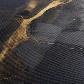 Kép - Fekete - arany dekoráció (120x50 cm)