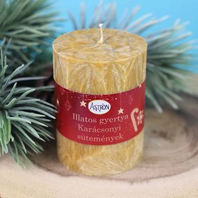 Illatos gyertya - Karácsonyi sütemények, 170g, barna