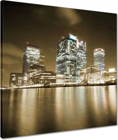 Vászonkép 50x50 Sephia Londoni kilátás