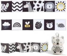 Taf Toys - Gyermek textilkönyv 3in1 szavanna