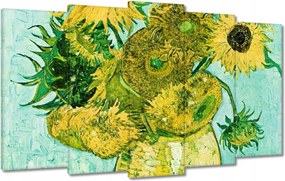 Vászonkép 100x60 Van Gogh napraforgók