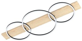 Eglo 99468 - BOYAL LED mennyezeti lámpa 2x12W, 230V, távirányítóval