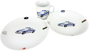 Thun 3 részes gyermek étkészlet Rendőrség