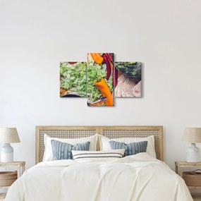 Zöldségek képe (90x60 cm)