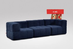 3 Teiliges Modulares Sofa – Blau