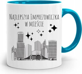 Bulizóknak Kék Bögre nyomott mintával, fényképpel