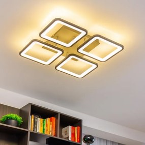 Brilagi - LED Dimmelhető felületre szerelhető csillár SQUARED LED/85W/230V 3000-6500K + távirányító