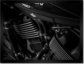 Poszterek keretben 40x30 Harley Davidson Motorkerékpár