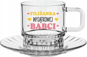 Üvegpohár 240ml Stella különleges nagymama alja Nagymama napja