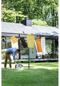 Antracitszürke kerti ruhaszárító 50 m Lift-O-Matic – Brabantia