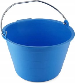 7ctools Kék Tömör Professzionális műanyag építési vödör 10l