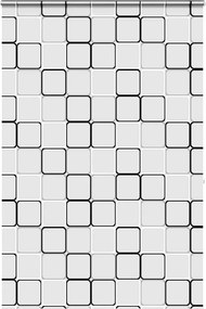vidaXL zuhanyzó redőny kazettával 160x240 cm szövetszélesség 156 cm