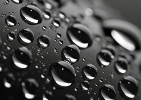 Poszter 29,7x21cm Mikrokozmosz cseppek