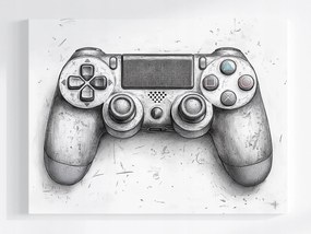 Vászonkép Canvas Grafika Vázlat Pad Kontroller Gaming Konzol 100x75