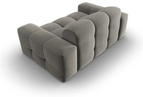 Szürke bársony kanapé 156 cm Kendal – Micadoni Home