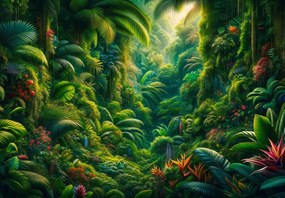 Fotótapéta - Kilátás a dzsungelbe (147x102 cm)