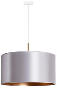 Duolla - Csillár zsinóron CANNES 1xE27/15W/230V á. 45 cm ezüst/réz