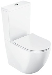 WC softclose kombinált Ravak Optima vario hulladék X01870