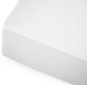 Cerano Alamea, asztali mosogató 50x36x11 cm, fehér, CER-CER-403341