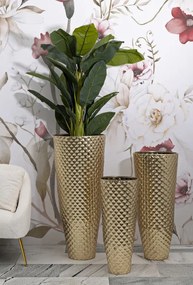 Vázatartó glotty készlet3 db ø 48x110-40x93-33x77cm