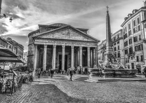 Poszter 42x29,7cm Pantheon Rómában, Assaf Frank