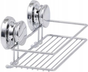 Falra szerelhető tapadókorongos zuhanypolc Kosár