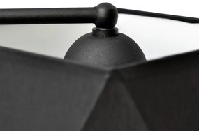 Csillár ADAMANT 5xE27/15W/230V fekete