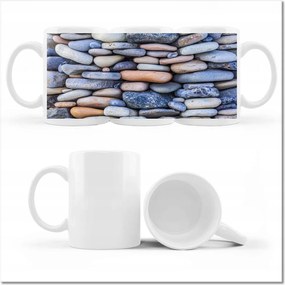 Feng Shui fényképes bögre Kövek Kő