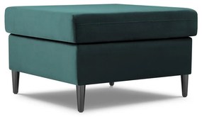 Petróleum színű bársony lábtartó Kyoto – Cosmopolitan Design