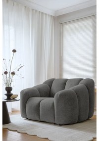 Szürke fotel Shell – Miuform