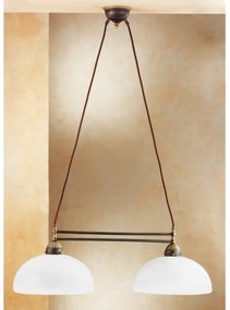 Kolarz 731.82.54 - Csillár zsinóron NONNA 2xE27/75W/230