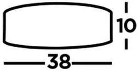 Searchlight 23298-2GY - Mennyezeti lámpa DRUM PLEAT 2xE27/15W/230V szürke