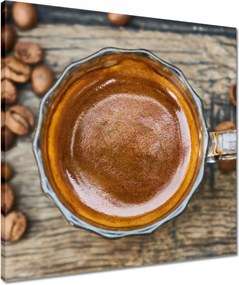 Vászonkép 50x50 Kávé Kaffe