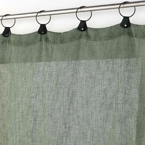 Khaki átlátszó függöny 140x240 cm Linka – douceur d'intérieur
