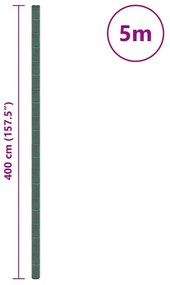 zöld PP talajtakaró membrán 4x5 m