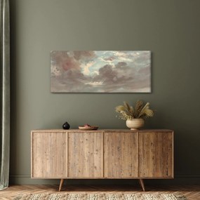 Kép - John Constable, Cloud Study Stormy Sunset, reprodukciók (120x50 cm)