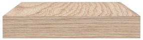 4 db szerelt fa függőpolc 60 x 23,5 x 4 cm